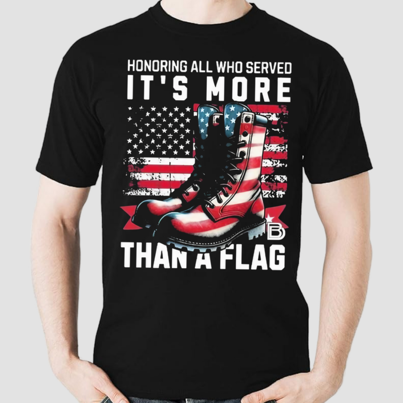 Davis Honoring All Who Served More Than A Flag 2024 Shirt