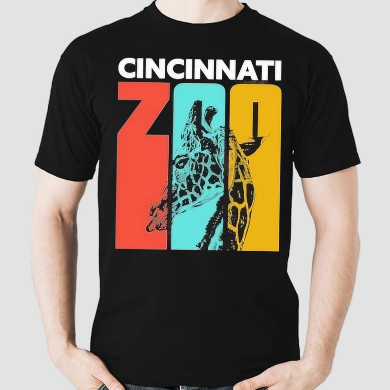 Zoo Giraffe Cincinnati Giraffe Shirt