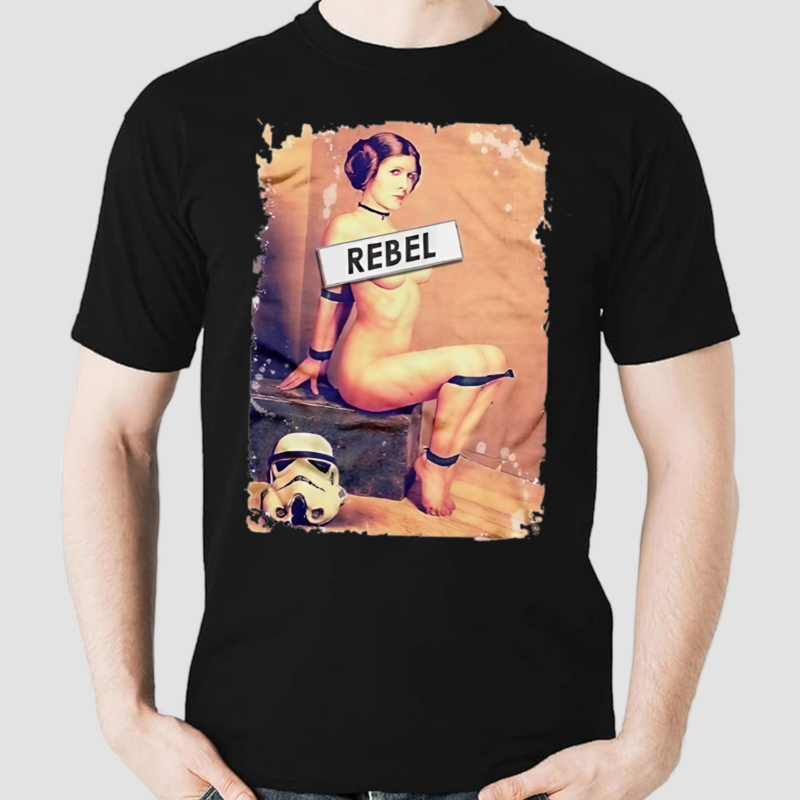 Slave Princess Leia Fanart Shirt