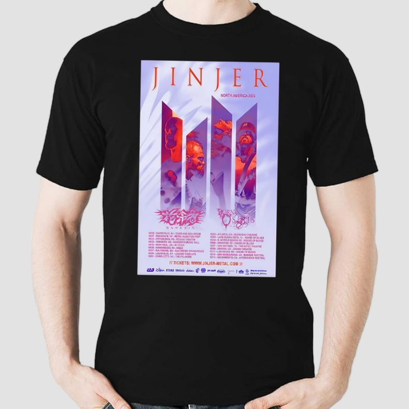 Jinjer North America 2024 Shirt