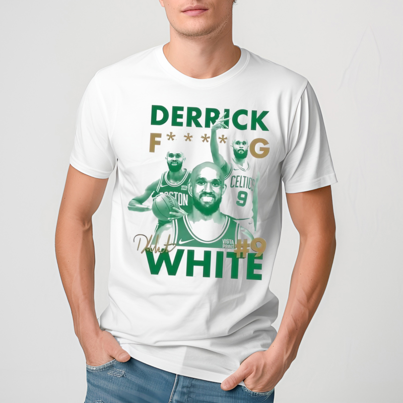 Derrick White Fg 9 White Shirt