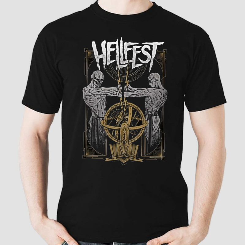 Hellfest 2024 Divine Thunder Merch Festival In Clisson France From 27 30 June 2024 With Lineup Shirt