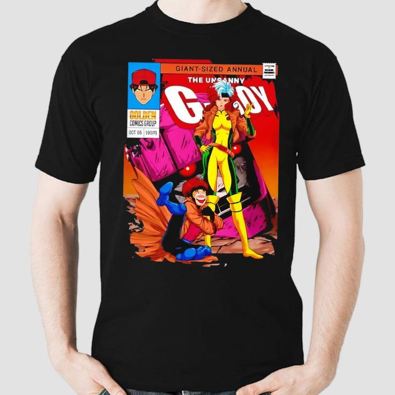 The Uncanny GBoy Cartoon Parody Shirt