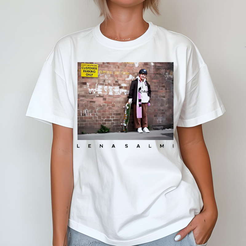 Lena Salmi Skateboarding shirt