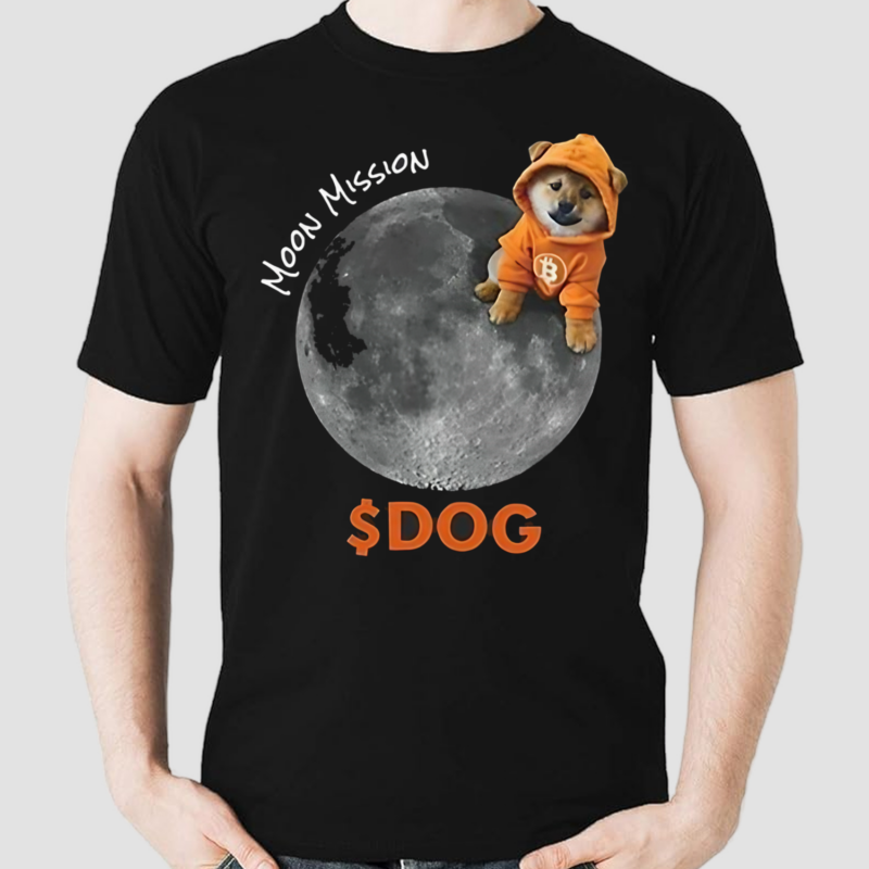 The Dog Of Bitcoin Moon Mission Dog New Shirt