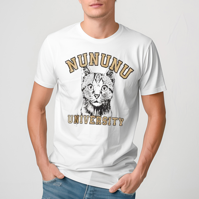 Nununu University Cat Shirt