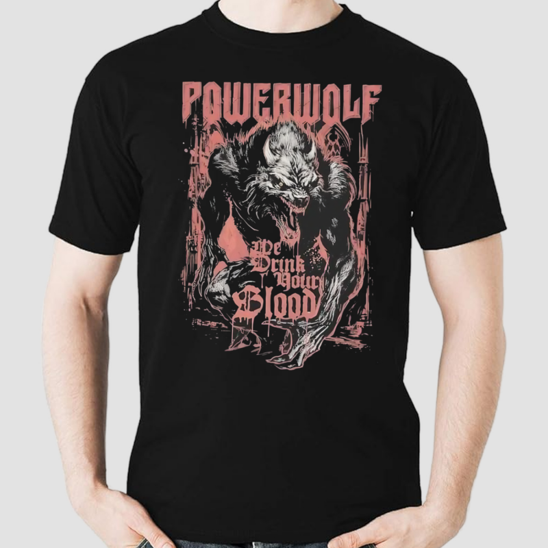 Powerwolf We Drink Your Blood Shirt