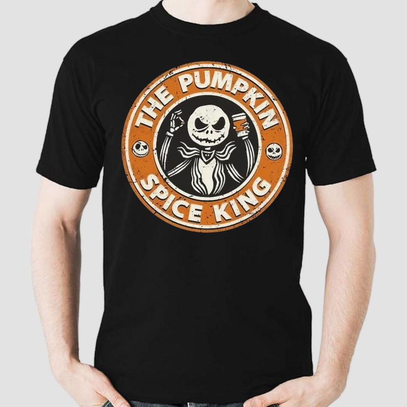 Jack Skellington The Pumpkin Spice King Shirt