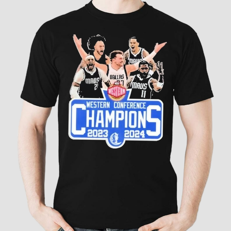 Mavs Western Conference Champs 2023-2024 Shirt