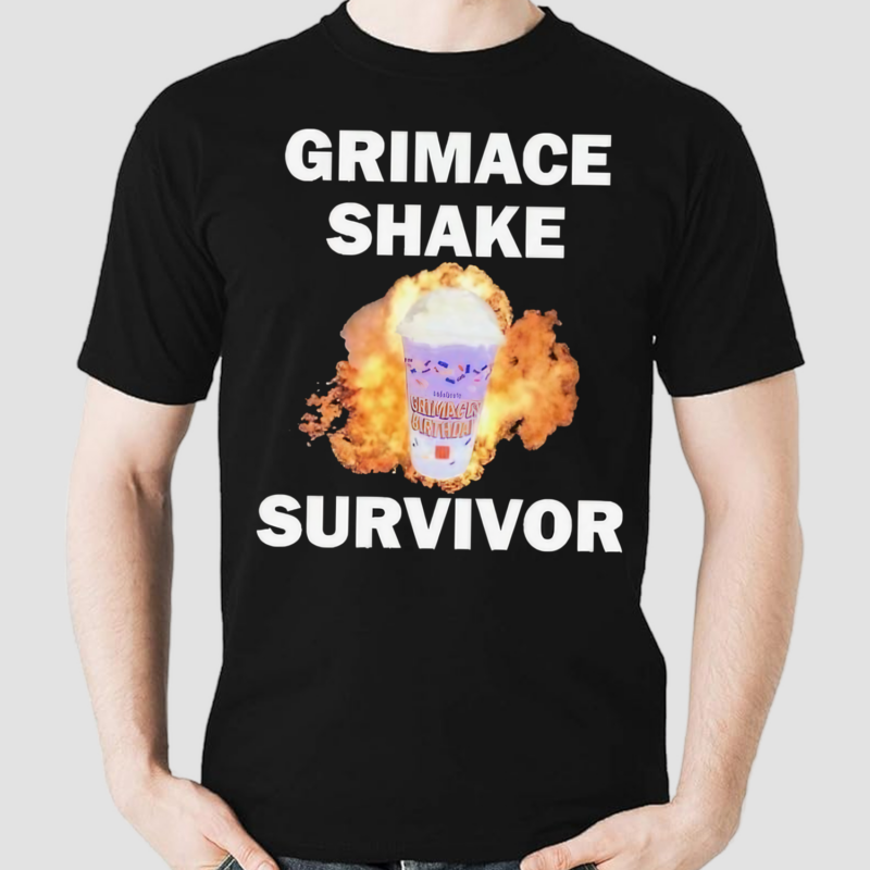 Grimace Shake Survivor Shirt