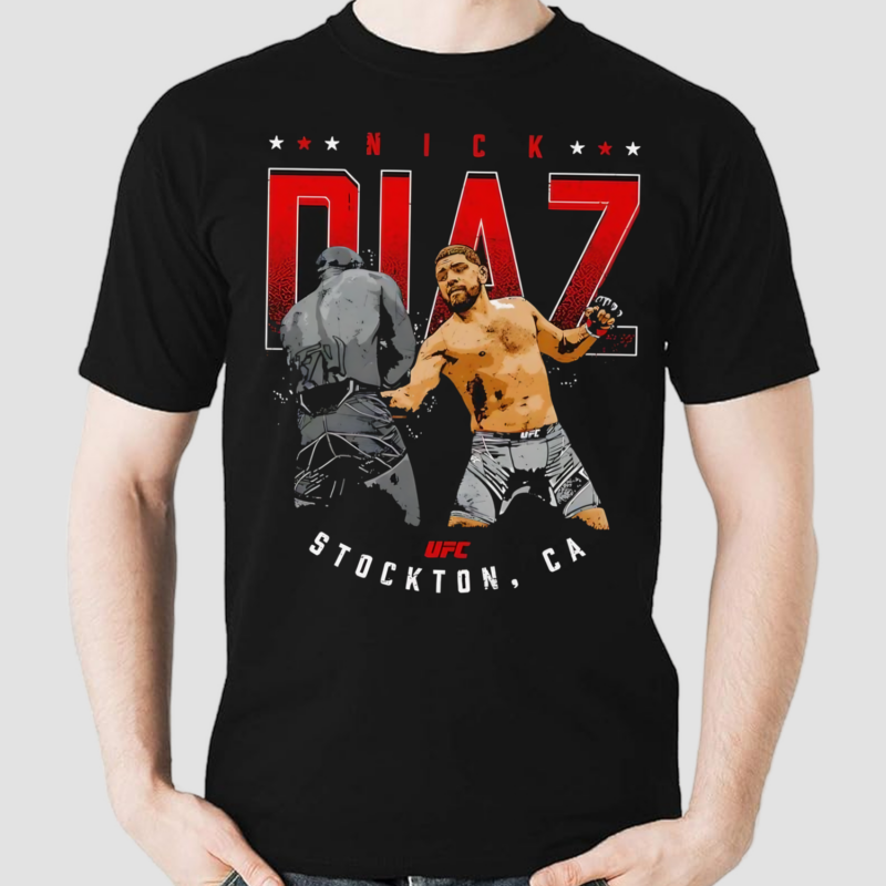 Nick Diaz Body Punch Stockton shirt