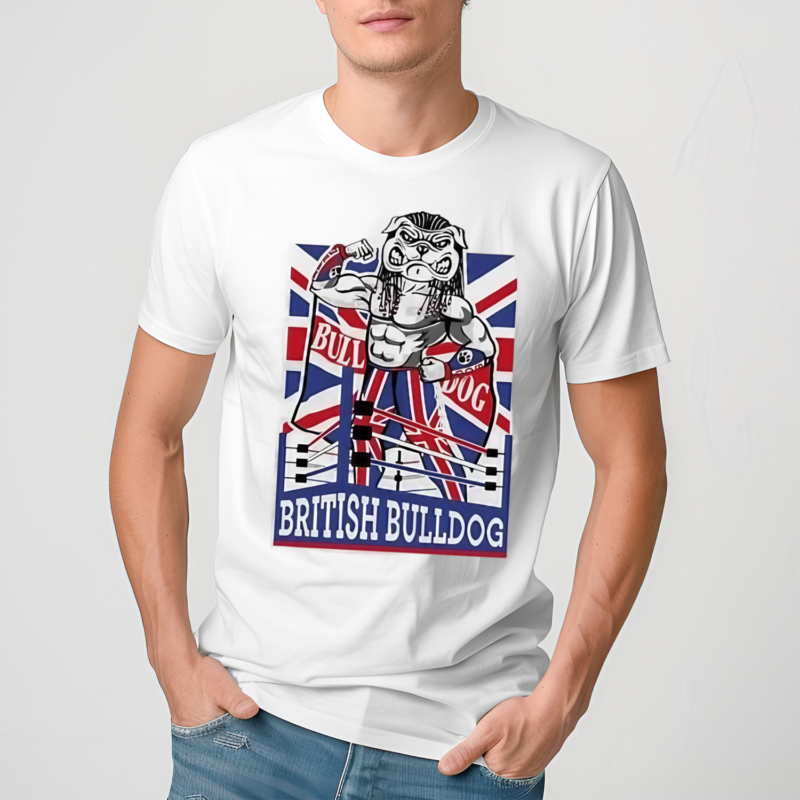 British Bulldog Matilda Flag Shirt