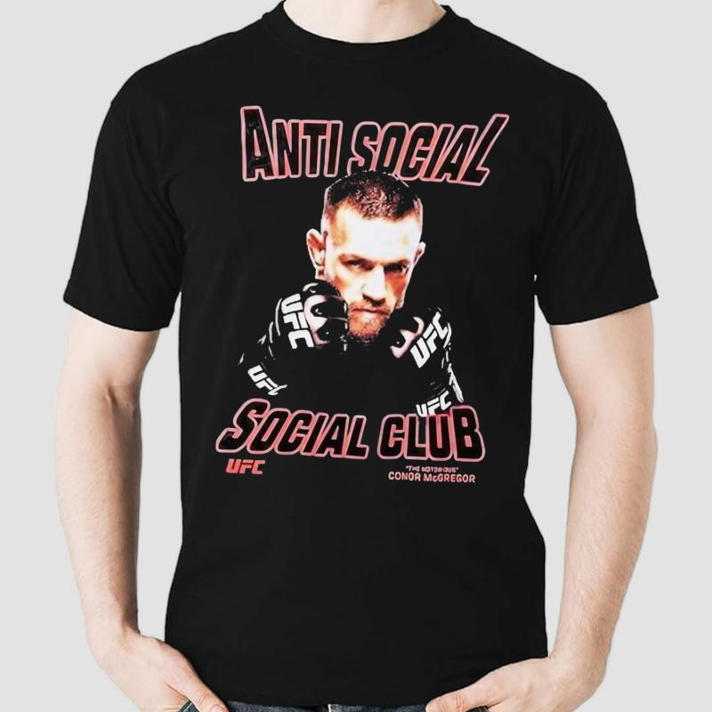 Anti Social Social Club Ufc Conor Mcgregor Shirt