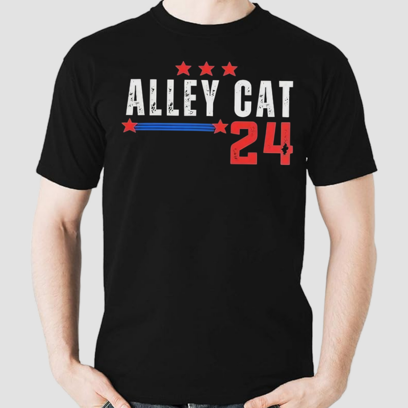 Alley Cat 24 Text Shirt