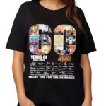 Lynyrd Skynyrd 60 Years Of Music 1964 2024 Thank You For The Memories Shirt