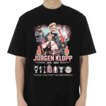 Liverpool Jurgen Klopp 2015-2024 Thank You For The Memories Signature Shirt