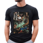 Statue Of Liberty Vs Dinosaur Meme Shirt