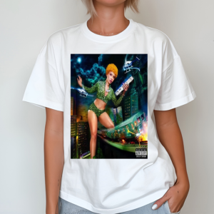 Ice Spice Y2K Album Alt Cover Giant Princess Destroy The City Shirt