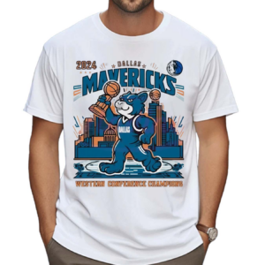 2024 Dallas Mavericks Mascot Abbey Road Western Conference Champions Shirt