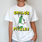 Grillos Pickles Store Mike Lottie X Grillo’s Pickle Man Skate Shirt