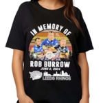 In Memory Of Rob Burrow June 2 2024 Leeds Rhinos Shirt