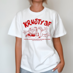 Krusty Af F Is For Friends Who Drink Frothies Together Shirt