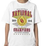 Oklahoma Sooners Softball 2024 National Champs Ringer Shirt