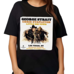 George Strait Play With Chris Stapleton And Little Big Town The King At Allegiant Staidum On December 7th 2024 Shirt