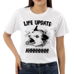 Raccoon Life Update Ahh 2024 Shirt