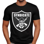 Coco Wearing The Rhyme Syndicate Shirt