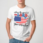 Limited Where The Spirit Of The Lord Is There Is Freedom Christian Shirt