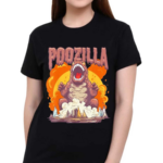 Poozilla Explosive Monstrous Diarrhea Poop Meme Shirt