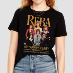 Reba Mcentire 49th Anniversary 1975-2024 Thank You For The Memories Signature Shirt