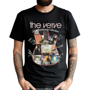 The Verve 35th Anniversary Collection Guitar Signatures Shirt