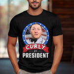 The Three Stooges Curly For President 2024 Shirt