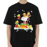 Woodstock Snoopy Gift Merry Christmas Shirt