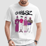 Gorillaz Cracker Island Standing Group Shirt