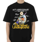 The Velvet Underground Fan 60th Anniversary Thank You For The Memories 1964-2024 Shirt