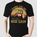 Thanks for the ride lady vintage shirt