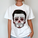 Drake Maye Sugar Skull New England T-Shirt