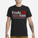 Viggo Mortensen Wearing Frodo And Sam 2024 I Will Take The Ring To Mordor Shirt