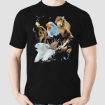 Wild Animal Collage hirt