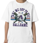 Women’s Arizona Diamondbacks Take Me Out To The Ballgame Shirt