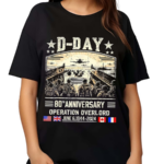 D Day Dwight D Eisenhower Quote D Day 80th Anniversary Shirt