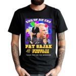 End Of An Era Pat Sajak 41st Anniversary Wheel Of Fortune Thank You For The Memories Signatures Shirt