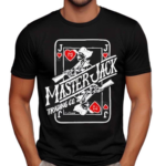 Masterjack Trading Co Gambler Pocket Black Shirt