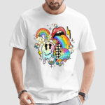LGBT Pride MonthCollection with Rainbow and Symbol Shirt