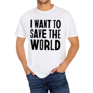 Chris Packham I Want To Save The World Shirt