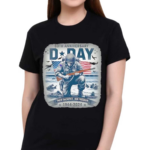 D Day 80th Anniversary Their Sacrifice Our Freedom 1944 2024 American Shirt