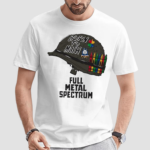 Born To Math Full Metal Spectrum Shirt